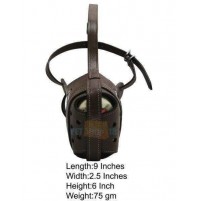 Super Dog Leather Muzzle Large